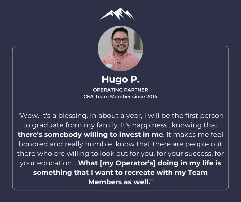 Student Testimony from Hugo - 