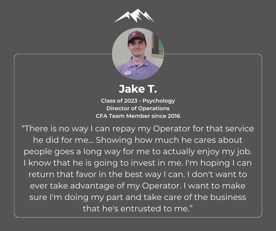 Graduate Testimony from Jake - 